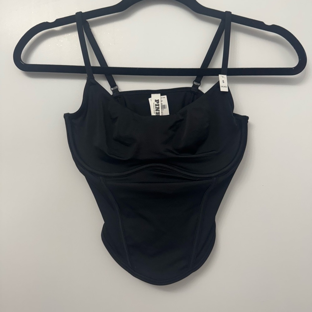 Black Corset Style Top